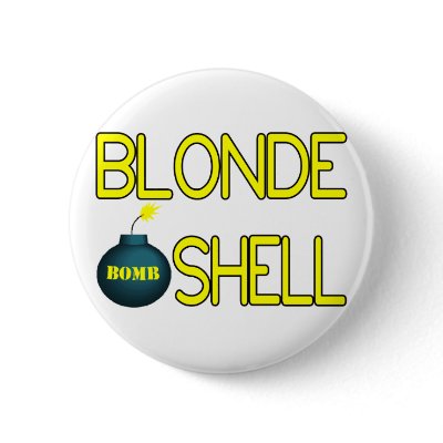 Blonde Bombshell Pins by goldnsun