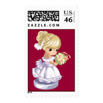 Blonde Bride postage by lilones Blonde Bride postage