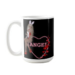 Blonde Bunny Angel Design Coffee Mug