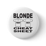 BLONDE CHEAT SHEET PINS