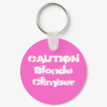 Blonde Climber keychains