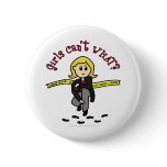 View more Blonde CSI Girl Buttons personalized gift ideas for girls Blonde CSI Girl Buttons