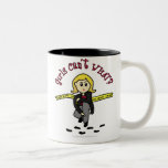 Blonde CSI Girl Coffee Mug