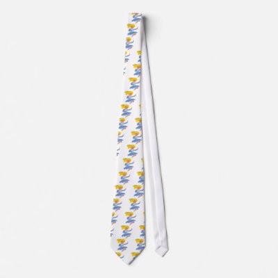 Blonde Dancer Neck Tie by sportydesigns