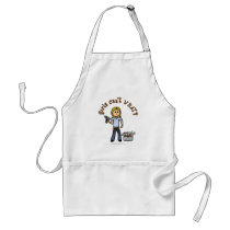 Blonde Do-It-Yourself Diva aprons