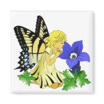 Blonde Fairy Fridge Magnet