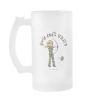 Blonde Female Archery in Camouflage Mug