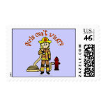View more Blonde Female Fire Fighter Stamps personalized gift ideas for girls Blonde Female Fire Fighter Stamps
