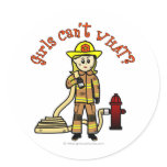 View more Blonde Female Fire Fighter Stickers personalized gift ideas for girls Blonde Female Fire Fighter Stickers