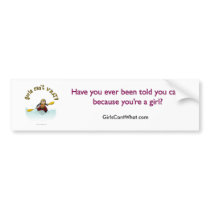 Blonde Female Kayaker bumper stickers