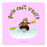 Blonde Female Kayaker Print