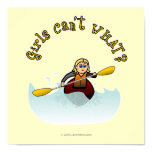 Blonde Female Kayaker Print