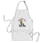 Blonde Female Veterinarian aprons
