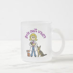 Blonde Female Veterinarian Coffee Mug
