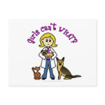 View more Blonde Female Veterinarian Postcards personalized gift ideas for girls Blonde Female Veterinarian Postcards