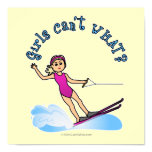 Blonde Female Water Skier Posters