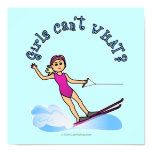 Blonde Female Water Skier Posters
