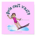 Blonde Female Water Skier Print