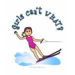 Blonde Female Water Skier Shirts