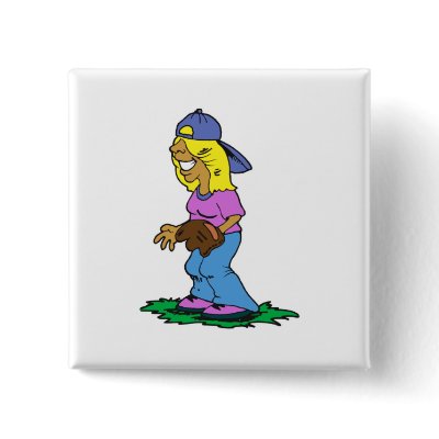 Blonde Fielder Buttons by shopaholicchick