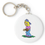Blonde Fielder Keychains