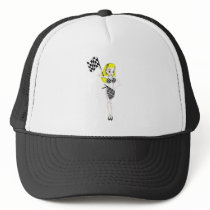 Blonde Flag Girl hats