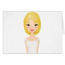 Blonde Girl cards