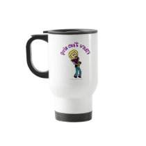 Blonde Girl Playing Saxophone Mugs