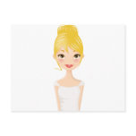 Blonde Girl Postcard