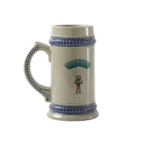 Blonde Girl Sky Diver Mug