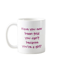 Blonde Girl Sky Diver Mug