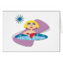 Blonde in Hot Tub