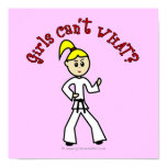 Blonde Karate Girl Posters