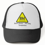 Blonde Moment: Don't Worry ... It's Only Temporary Mesh Hat