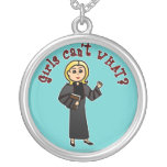 Blonde Pastor Girl Necklace