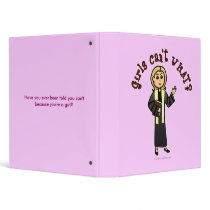 Blonde Preacher Girl binders