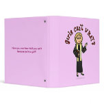Blonde Preacher Girl Binders