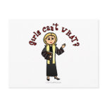 Blonde Preacher Girl Postcards