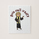 Blonde Preacher Girl Puzzle
