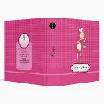 Blonde Retro Binder Recipe Organizer