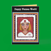 Blonde RN - Happy Nurses Week card (1) by folkartblonde Blonde RN - Happy Nurses Week card (1)