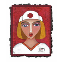 Blonde RN - nurse t-shirt