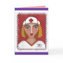 Blonde RN - thank you notes for nurses cards