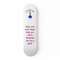 Blonde Rule The World Skateboard Deck