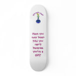 Blonde Rule The World Skateboard Deck