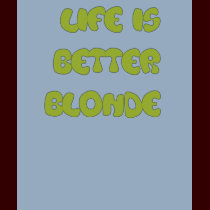 BLONDE t-shirts by DominoAlley BLONDE t-shirts