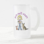 Blonde Veterinarian Girl Coffee Mugs