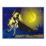 blonde witch_1 postcard