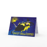 blonde witch greeting cards