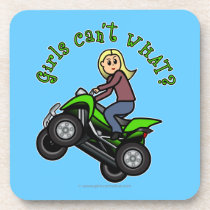 Blonde Woman ATV | Four Wheeler Driver Coaster